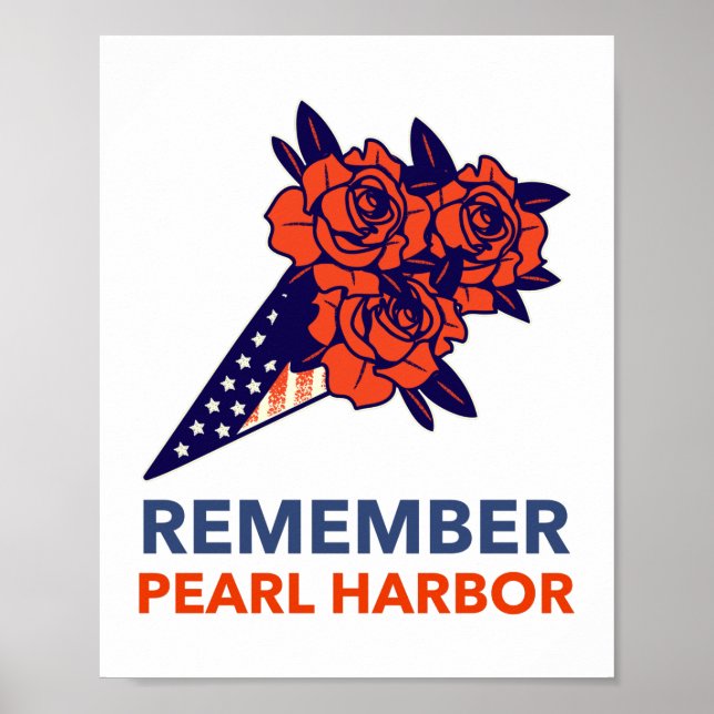  Remember Pearl Harbor Poster (Front)
