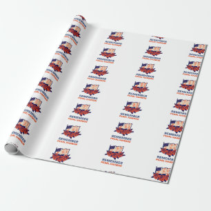 Remember Pearl Harbor Wrapping Paper