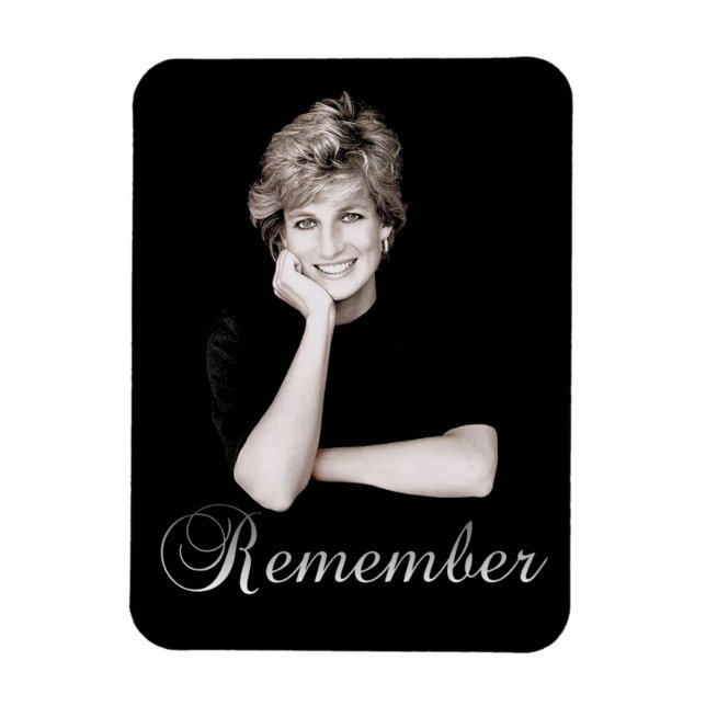 Remember Princess Diana Magnet (Vertical)