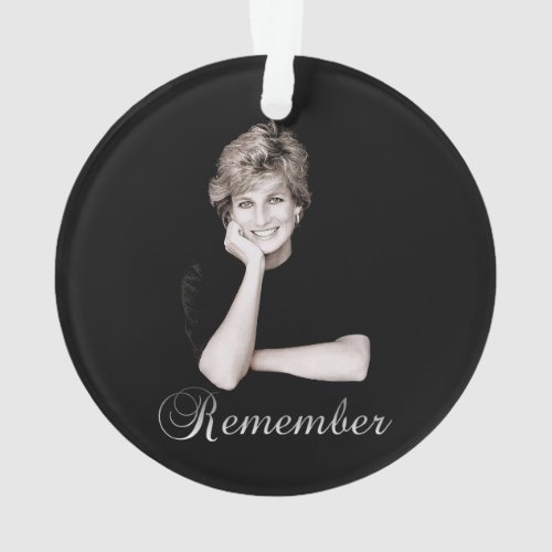 Remember Princess Diana Ornament