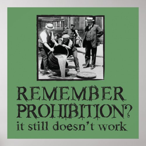 Remember Prohibition Poster
