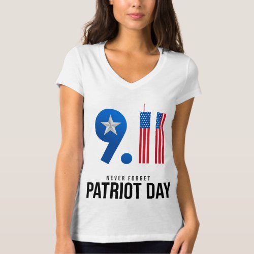 Remember September 11 911 Patriot Day T_Shirt