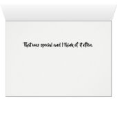 Remember That Time Card: Picture Frame (Inside Horizontal (Bottom))