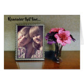 Remember That Time Card: Picture Frame Cards (Front Horizontal)