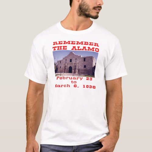 Remember The Alamo 001 T_Shirt
