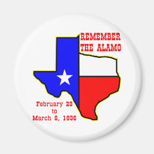 Remember The Alamo #002 Magnet