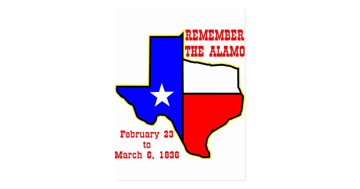 Remember The Alamo 002 Postcard