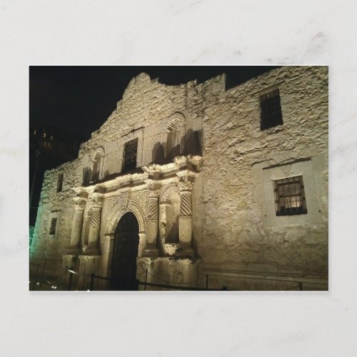 Remember the Alamo Postcard