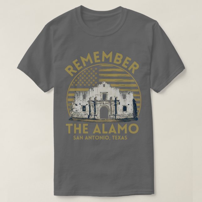 REMEMBER THE ALAMO TShirt (Design Front)