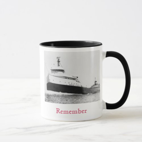 Remember The Edmund Fitzgerald Mug