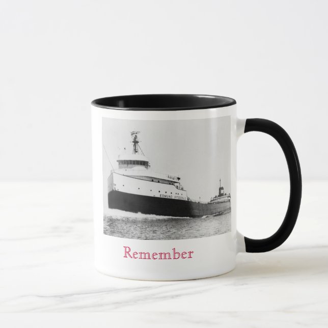 Remember: The Edmund Fitzgerald Mug (Right)