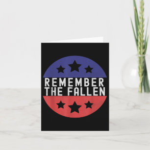 Remember The Fallen _ Memorial Day Card