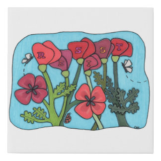 Remember the Resisters Faux Canvas Print