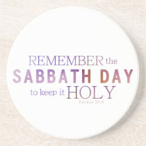 Remember The Sabbath Day 10 Commandments Heart Sticker Zazzle Com