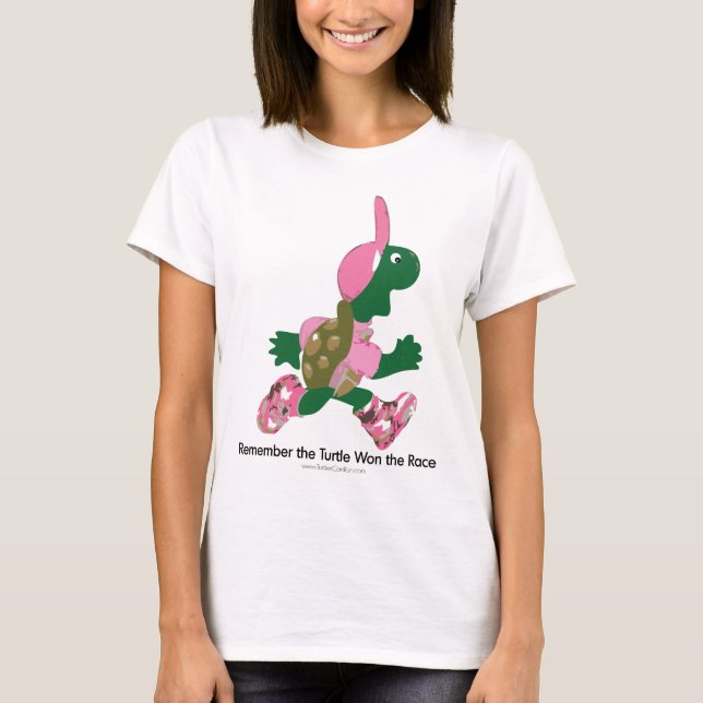 Remember the turtle won the race T-Shirt (Front)