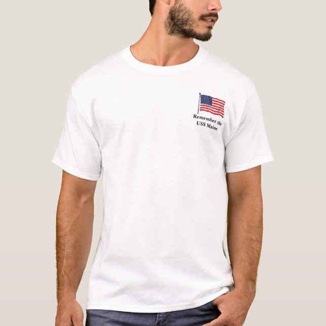 Remember the USS Maine T-Shirt (Front)
