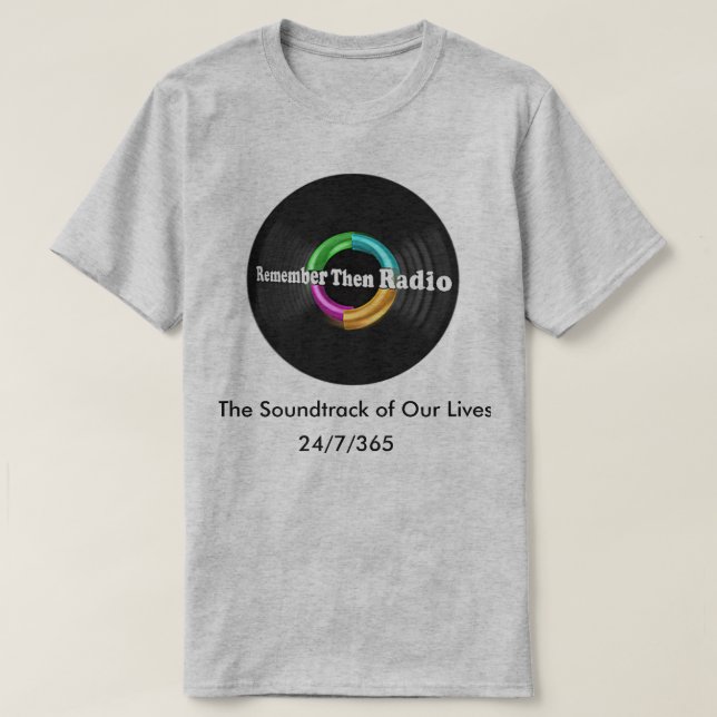 Remember Then Radio Logo Tee (Design Front)
