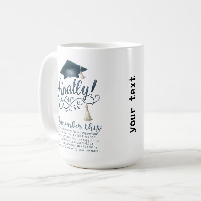 Remember this coffee mug (Front Left)