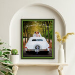 Remember This Moment Newlywed Keepsake Photo Poster<br><div class="desc">Add your photo,  then edit the text by changing the color and moving it to the most desired location on your photo.  This photo print is the perfect gift for newlyweds.  You will be impressed by the high quality and vivid color printing.  Sample photo by Agence Thophos.</div>