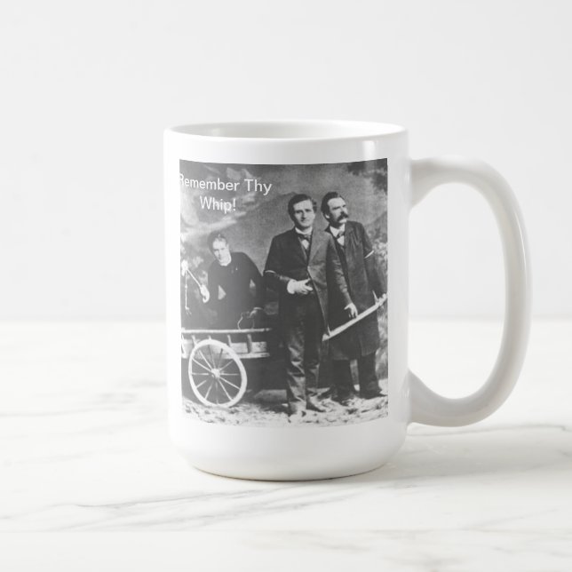 Remember Thy Whip! Coffee Mug (Right)