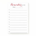 Remember To Do List Organizer with Date