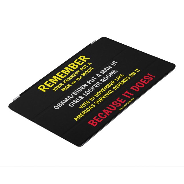 REMEMBER TO VOTE iPad PRO COVER (Side)
