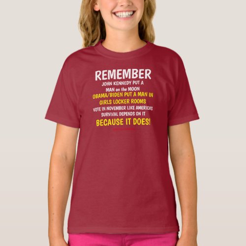 REMEMBER TO VOTE T_Shirt