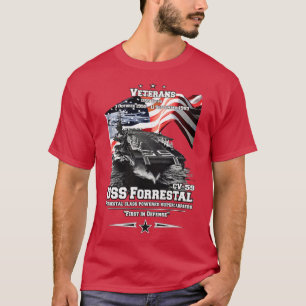 REMEMBER USS Forrestal Navy Sailors T-Shirt