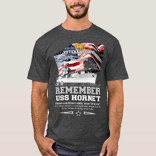 REMEMBER USS Hornet CV8 Aircraft rier T-Shirt
