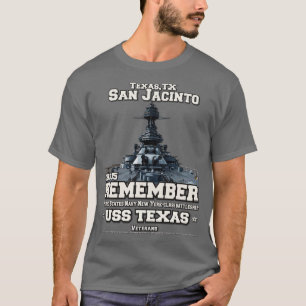 Remember USS Texas BB35 Battleship T-Shirt