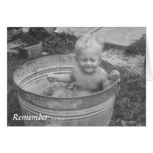 Remember - Washtubs Cards