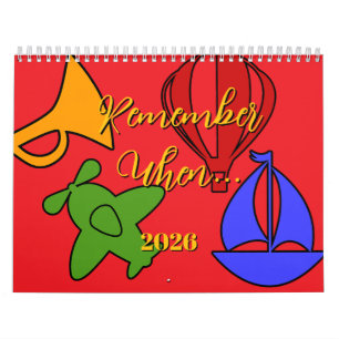 Remember When... 2026 Calendar