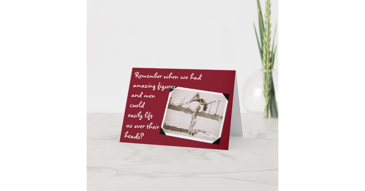 Remember when? card Zazzle