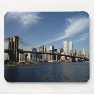 Remember When ~ In Memoriam ~ Twin Towers WTC NYC Mouse Pad