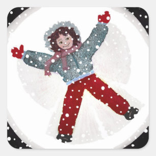 Remember When Square Sticker