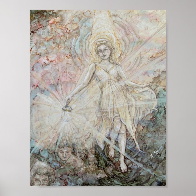 "Remember Who You Are: Light Being" Poster (Front)