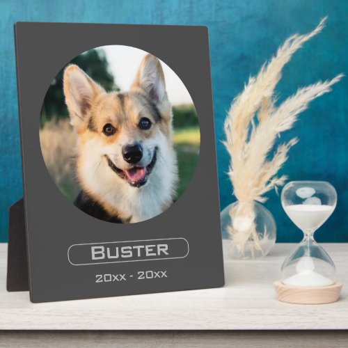 Remember Your Pet with Photo on a