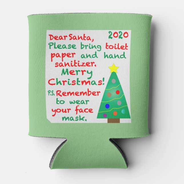 Remembering 2020 Christmas Can Cooler (Front)
