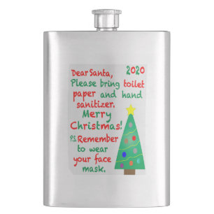 Remembering 2020 Christmas Flask