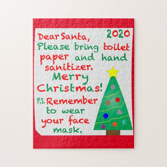 Remembering 2020 Christmas Jigsaw Puzzle (Vertical)