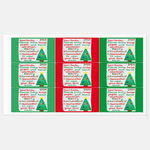 Remembering 2020 Christmas Labels