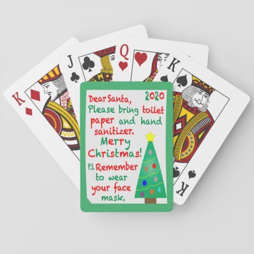 Remembering 2020 Christmas Playing Cards