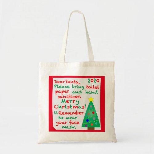 Remembering 2020 Christmas Tote Bag