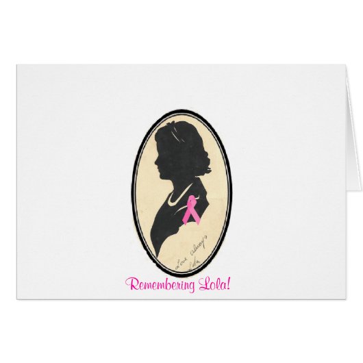 Remembering Lola (Front Horizontal)