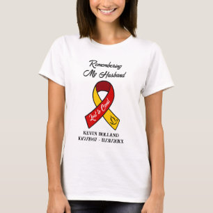 Remembering My Husband Lost to Covid Memorial T-Shirt