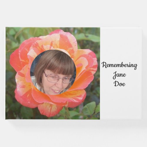 Remembering Name Rose Photo Memorial Service  Guest Book