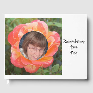 Remembering Name Rose Photo Memorial Service  Guest Book