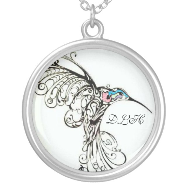 remembering Nana Silver Plated Necklace (Front)