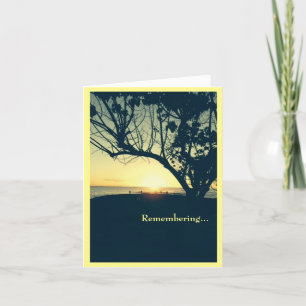 Remembering one who made a difference sympathy card