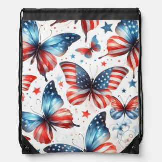 Remembering Our Heros Drawstring Bag